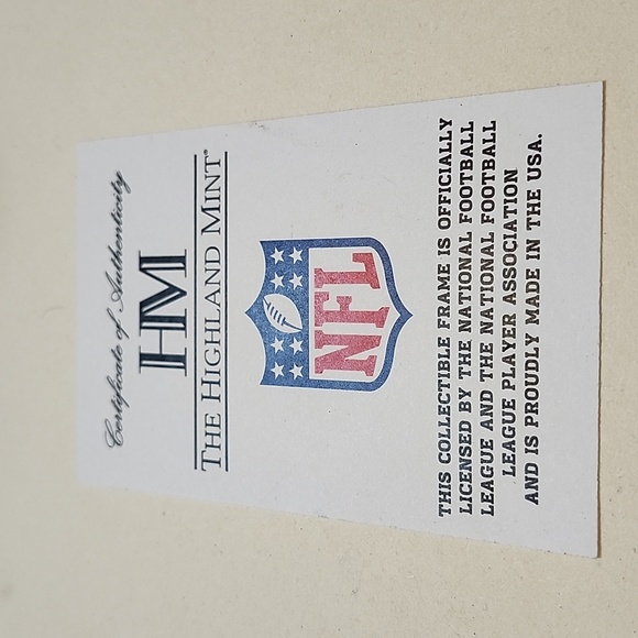 Highland mint Berry Sanders. Detroit lions 13 X 13 Impact Jersey frame. - Picture 4 of 4